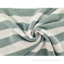 High quality striped velvet material for sale
